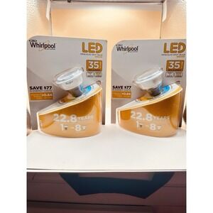 2‎ Pack Whirlpool LED GU10 MR16 Spot Bulb 35W Replacement 350 Lumens